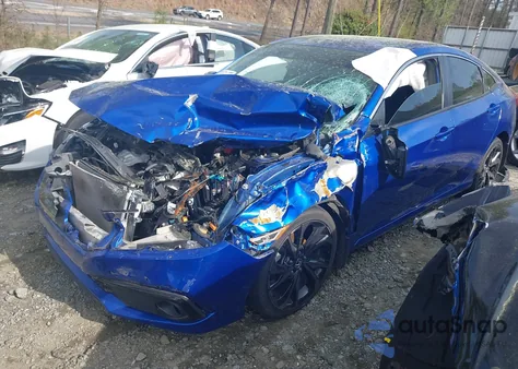 2019 Honda Civic Sport from USA, damaged, VIN 19XFC2F84KE047228